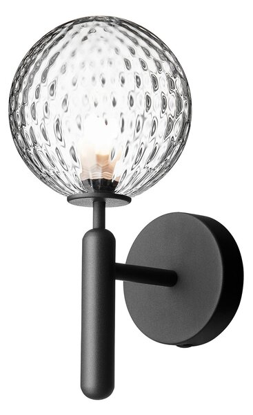 Fali Lámpa Nuura Aps, Miira Wall, dimmable, Fekete, Nappali, Fém, Dizájn