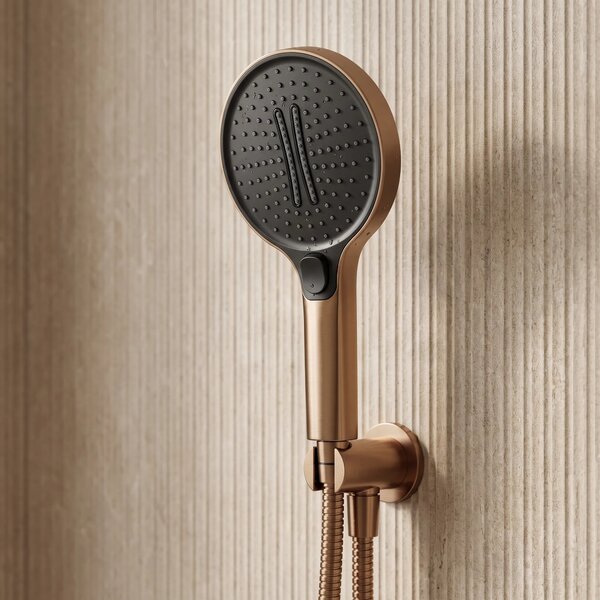 Rea JS-033 Brush Copper zuhanyfej