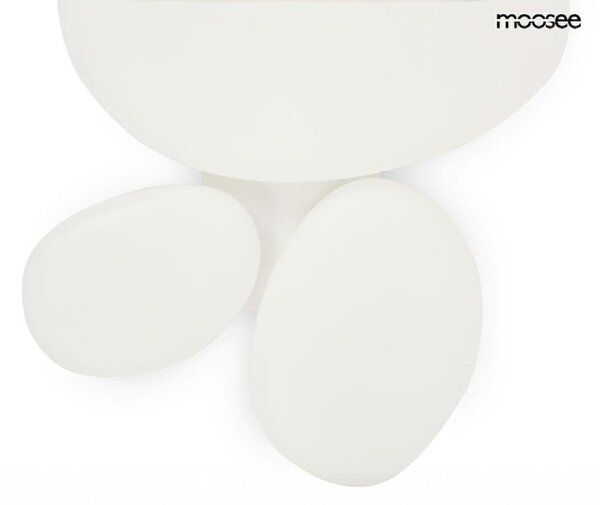 MOOSEE Cloud 3 Fém Mennyezeti Lámpa Fehér Organikus Forma