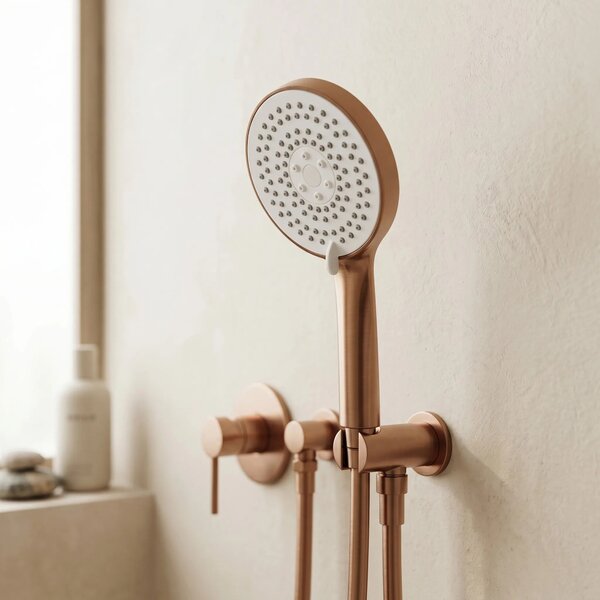 Zuhanyfej Rea JS-019 Brush COPPER