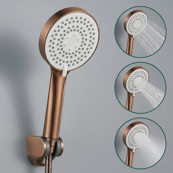 Zuhanyfej Rea JS-019 Brush COPPER
