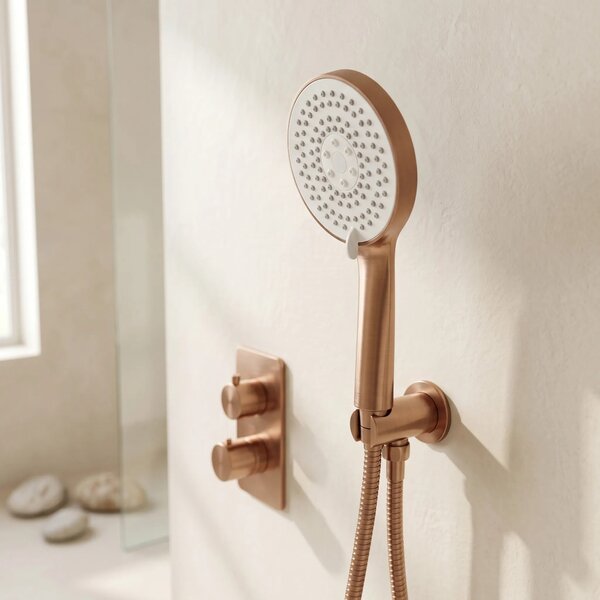 Zuhanyfej Rea JS-019 Brush COPPER
