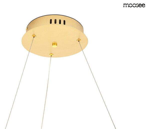 MOOSEE Waves 60 Hullámos LED Függőlámpa Arany