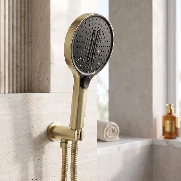 Rea JS-033 Brush Gold zuhanyfej