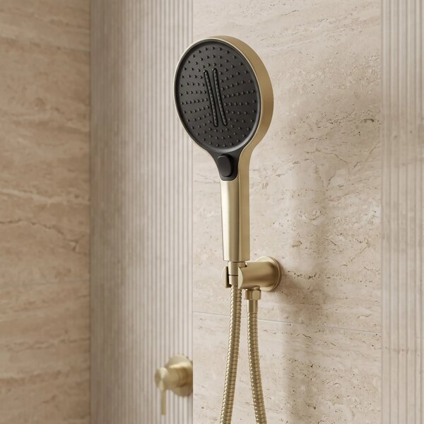 Rea JS-033 Brush Gold zuhanyfej