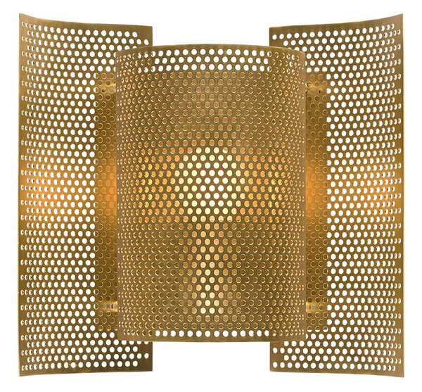 Fali Lámpa Northern, Butterfly perforated, dimmable, Arany / Sárgaréz, Nappali, Fém, Dizájn