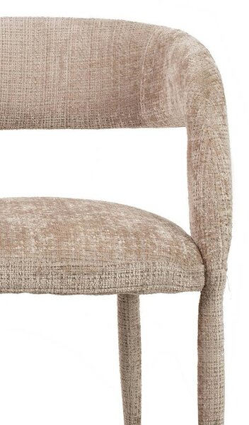 MaMaison IRIS Bárszék Bézs Kényelmes Chenille Szövettel