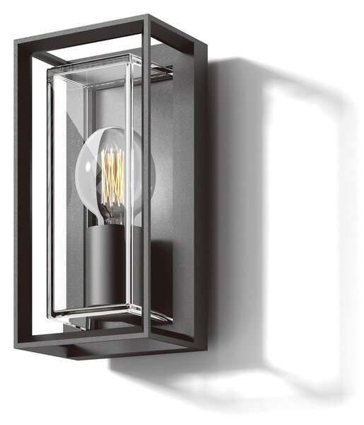 Kültéri Lámpa LOOM DESIGN, Loke, dimmable, Fekete, Fém, Modern