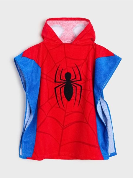 Sinsay - Kapucnis poncsó törölköző Spider-Man - többszínű