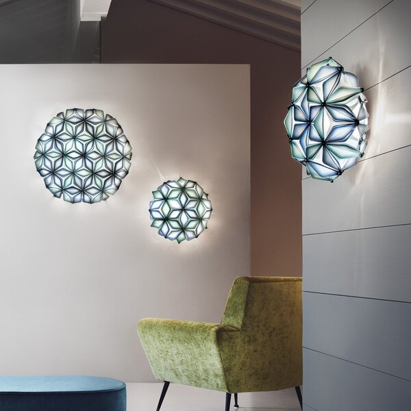 Mennyezeti Lámpa Slamp, La Vie, dimmable, Kék, Nappali, Műanyag, Dizájn