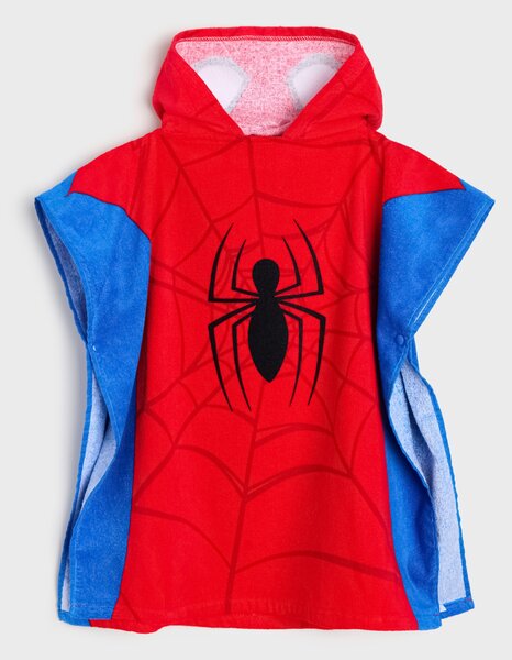 Sinsay - Kapucnis poncsó törölköző Spider-Man - többszínű