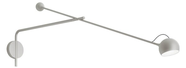 Fali Lámpa Artemide, Ixa, dimmable, Szürke, Nappali, Fém, Dizájn