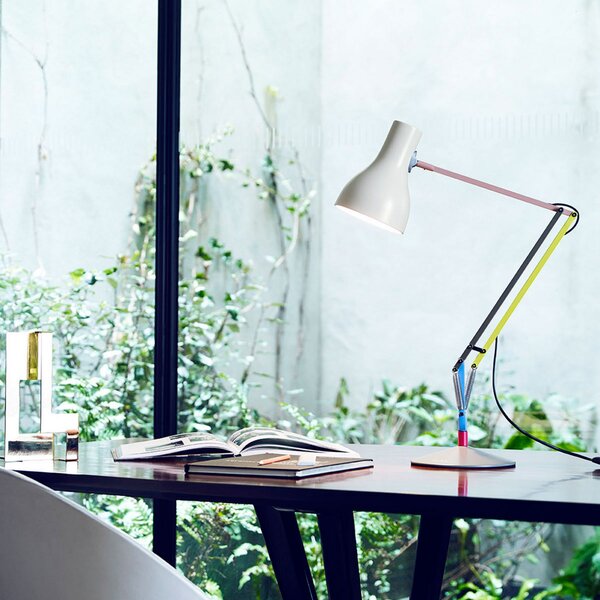 Asztali lámpa Anglepoise, Type 75, Többszínű, Dolgozószoba / iroda, Fém, Dizájn