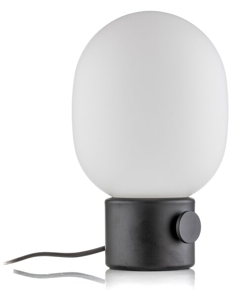 Asztali lámpa Audo Copenhagen, JWDA, dimmable, Fekete, Nappali, Üveg, Dizájn
