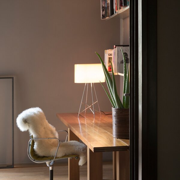 Asztali lámpa FLOS, RAY, dimmable, Fehér, Nappali, Fém, Dizájn