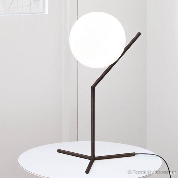 Asztali lámpa FLOS, IC T1 high, dimmable, Fekete, Nappali, Fém, Dizájn
