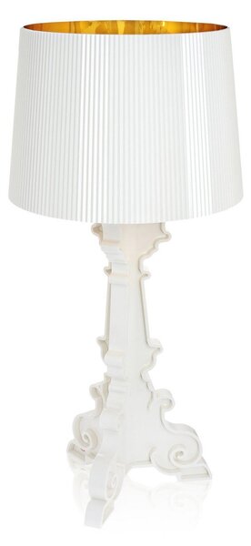 Asztali lámpa Kartell, Bourgie, dimmable, Fehér, Nappali, Műanyag, Dizájn