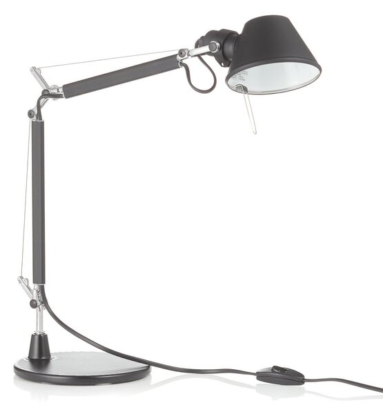 Asztali lámpa Artemide, Tolomeo Micro, Fekete, Dolgozószoba / iroda, Fém, Dizájn