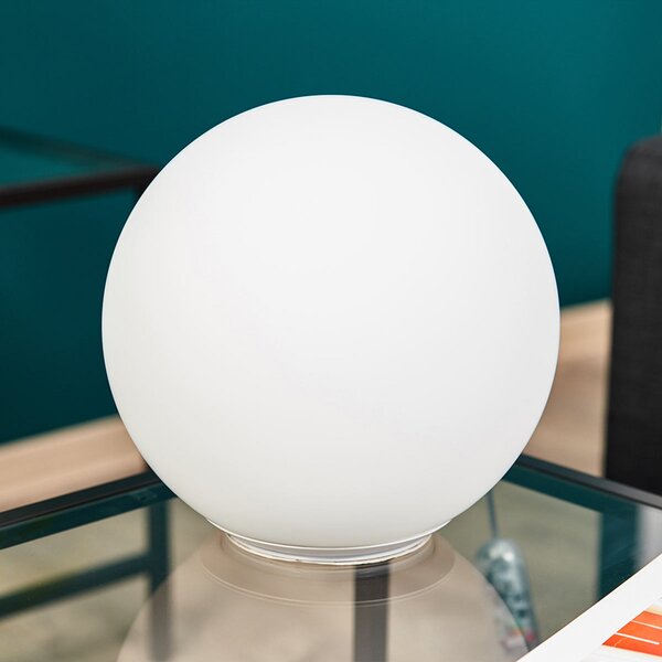 Asztali lámpa Artemide, Dioscuri, dimmable, Fehér, Nappali, Üveg, Dizájn
