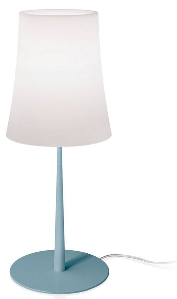 Asztali lámpa Foscarini, Birdie Easy Grande, Kék, Nappali, Fém, Dizájn