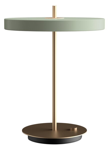 Asztali lámpa UMAGE, Asteria Table, dimmable, Zöld, Nappali, Alumínium, Dizájn