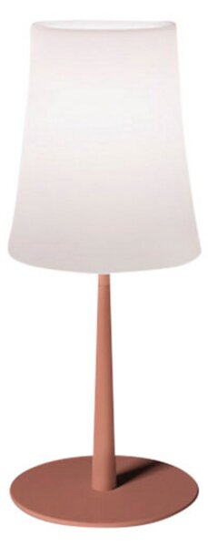 Asztali lámpa Foscarini, Birdie Easy, Piros, Nappali, Fém, Dizájn