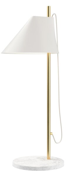 Asztali lámpa Louis Poulsen, Yuh Brass, dimmable, Fehér, Hálószoba, Fém, Dizájn