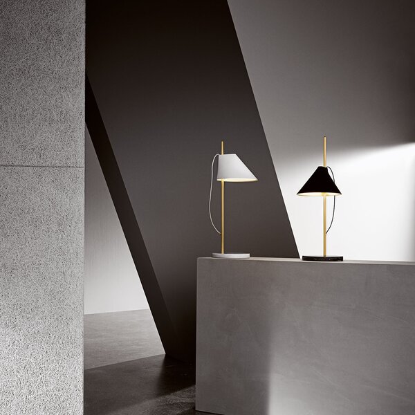 Asztali lámpa Louis Poulsen, Yuh Brass, dimmable, Fehér, Hálószoba, Fém, Dizájn