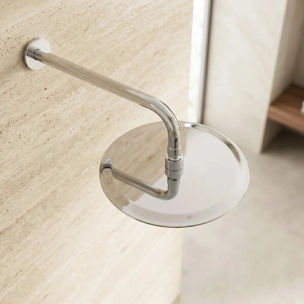 Kerek esőztető zuhanyfej REA JS-P014 25cm Chrome