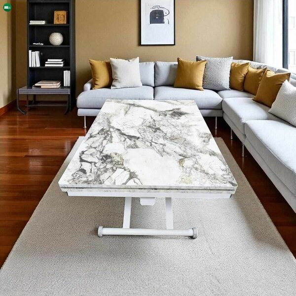 Yan - White Marble, White