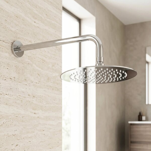 Kerek esőztető zuhanyfej REA JS-P014 25cm Chrome