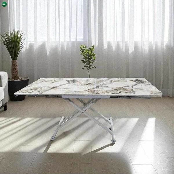 Yan - White Marble, White
