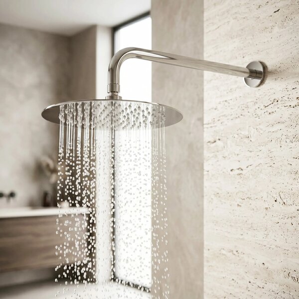 Kerek esőztető zuhanyfej REA JS-P014 25cm Chrome
