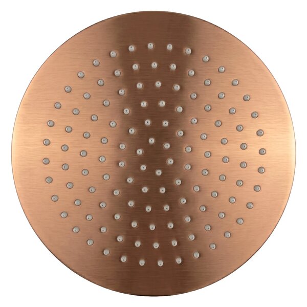 Kerek esőztető zuhanyfej REA JS-P014BRG 25cm Brush Copper