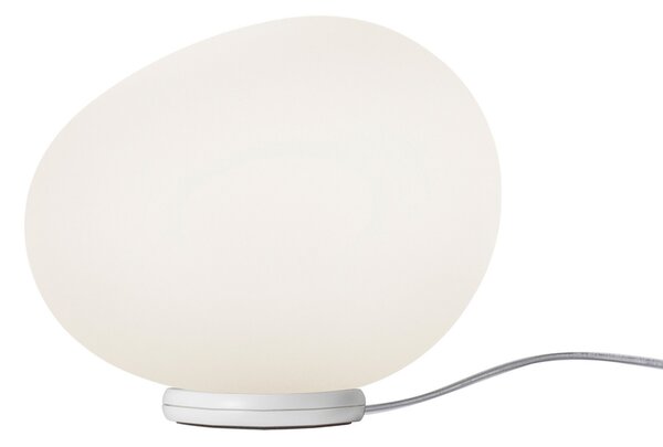 Asztali lámpa Foscarini, Gregg piccola, dimmable, Fehér, Nappali, Üveg, Dizájn