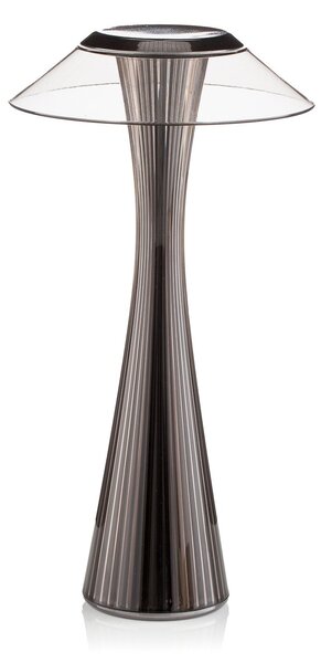 Asztali lámpa Kartell, Space, Szürke, Nappali, Műanyag, Dizájn