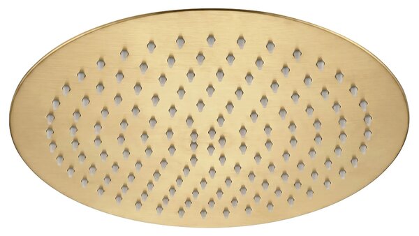 Kerek esőztető zuhanyfej REA JS-P014BG 30cm Brush Gold