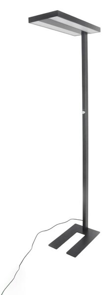 Állólámpa Arcchio, Logan Basic, dimmable, Fekete, Dolgozószoba / iroda, Alumínium, Modern