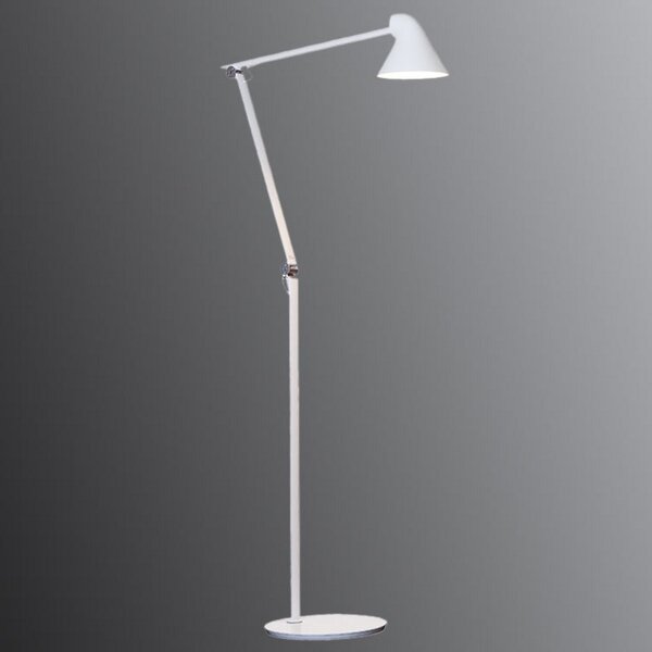 Állólámpa Louis Poulsen, NJP, dimmable, Fehér, Nappali, Fém, Dizájn