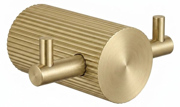 Fürdőszobai akasztó 64104A SOLO Brush Gold
