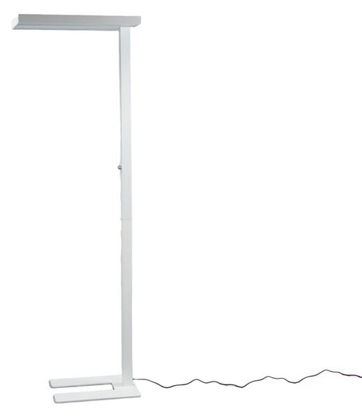 Állólámpa Arcchio, Logan Basic, dimmable, Fehér, Dolgozószoba / iroda, Alumínium, Modern