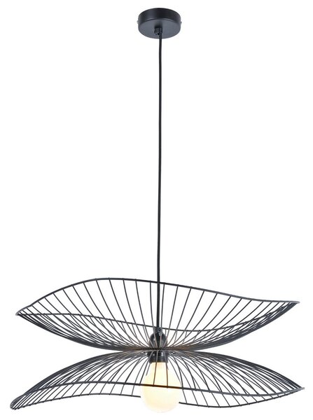 Függőlámpa Forestier, Libellule S, dimmable, Fekete, Nappali, Fém, Dizájn