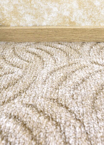 Band-106 bézs padlószőnyeg 400 cm-es beige-barna
