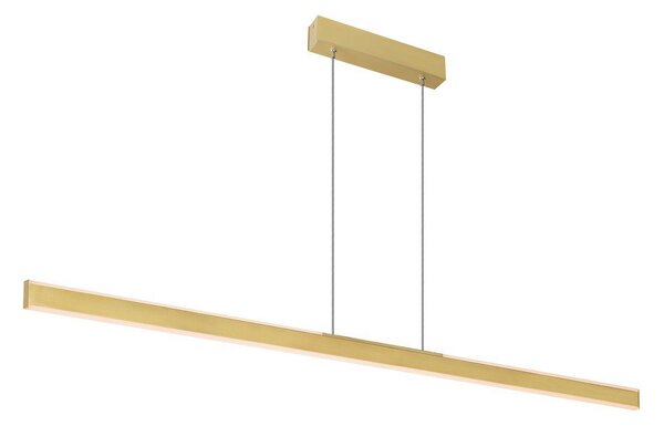 Függőlámpa SLV, One Linear, dimmable, Arany / Sárgaréz, Konyha, Fém, Modern