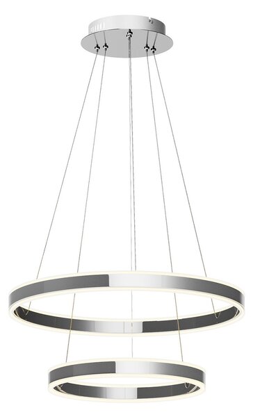 Függőlámpa Lucande, Lyani, dimmable, Fémes, Nappali, Fém, Modern
