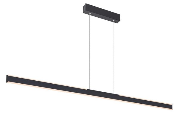 Függőlámpa SLV, One Linear, dimmable, Fekete, Konyha, Fém, Modern