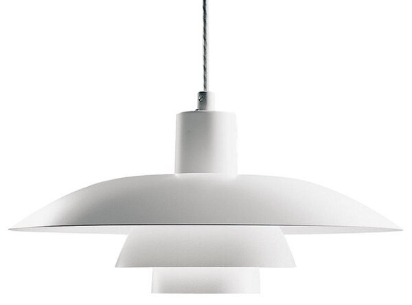 Függőlámpa Louis Poulsen, PH 4/3, dimmable, Fehér, Nappali, Fém, Dizájn