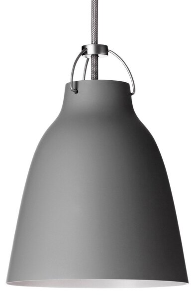 Függőlámpa FRITZ HANSEN, Caravaggio P1, dimmable, Szürke, Nappali, Fém, Dizájn