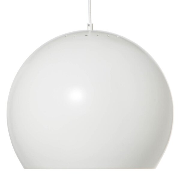Függőlámpa FRANDSEN, Ball, dimmable, Fehér, Nappali, Fém, Dizájn