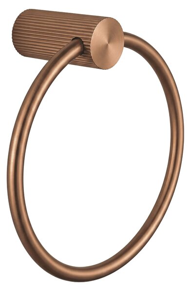 Fürdőszobai akasztó Ring 64106 SOLO Brush Copper